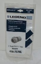 Legend 456 757NL 1 Inch Push Fit X 1 Inch MPT Adapter Reusable image 5