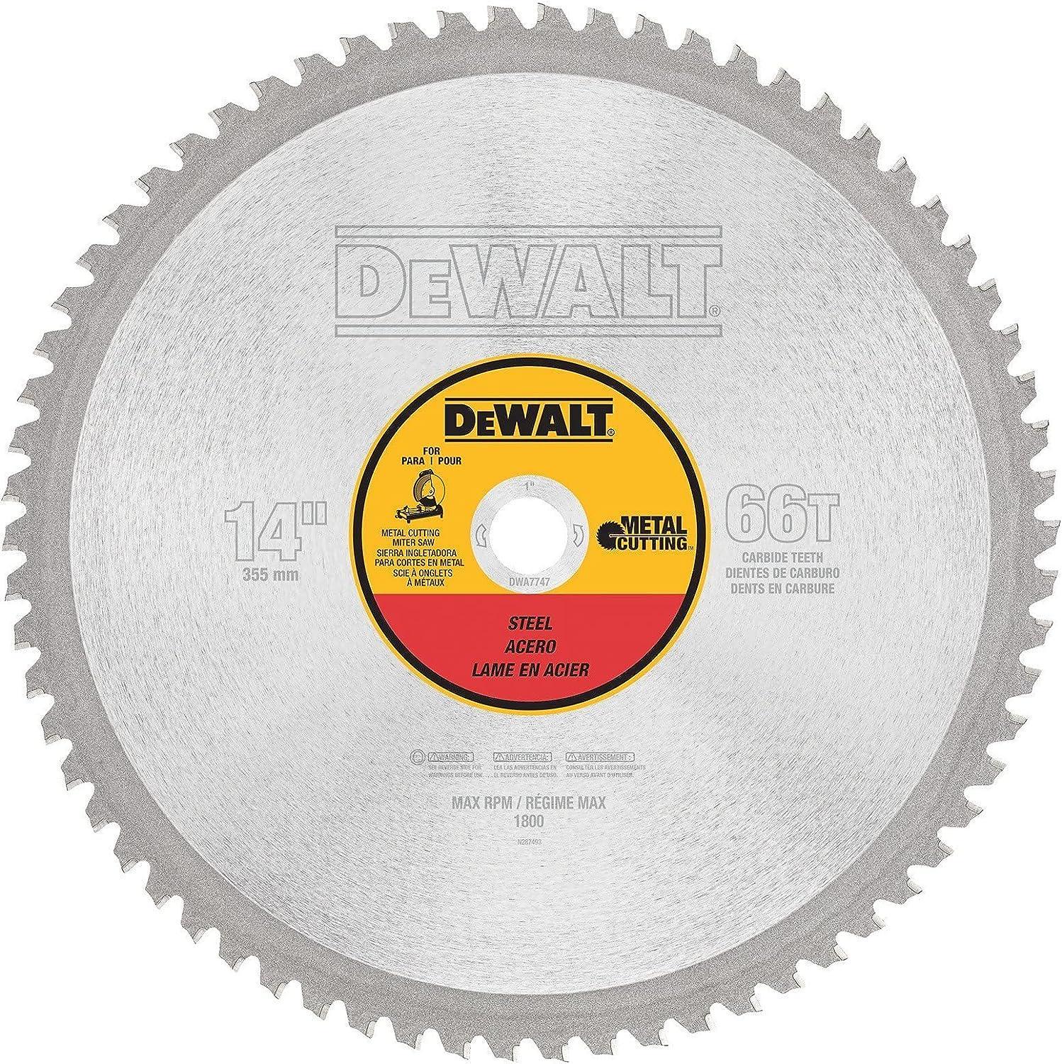 DEWALT 14-Inch Metal Cutting Blade, Ferrous Metal Cutting, - $255.18