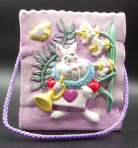 WDCC Disney Classics Alice in Wonderland White Rabbit No Time to Say Hello-Goodbye-Ornament Porcelain Figurine from The Disney Movie Alice in