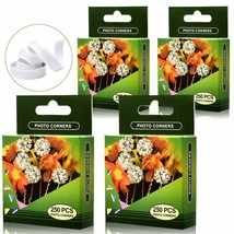 Self-Adhesive Photo Corners for Scrapbooking (Gold, 480 Pack)