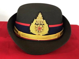 Royal Thai Army Officer Cap Green Colonel Uniform Captain Women Soldier ... - $60.43
