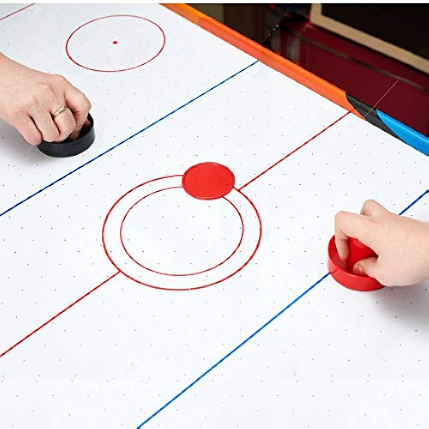 Air Hockey Pushers And Red Air Hockey Pucks, and 16 similar items