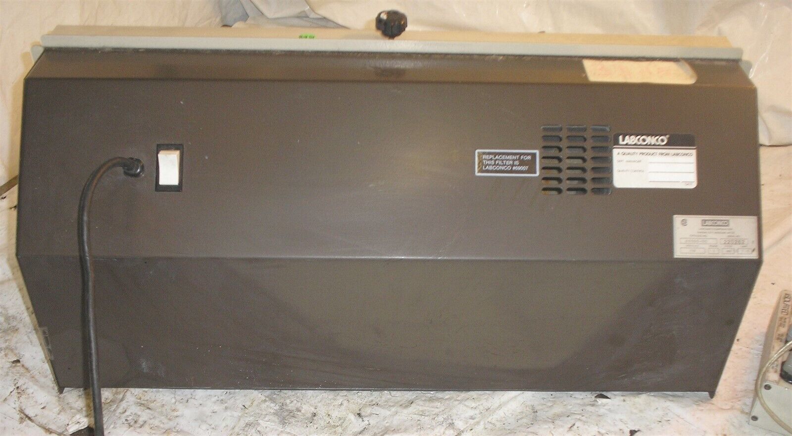 Labconco Fume Exhaust Hood Fan Blower Model 6900000 Other Healthcare