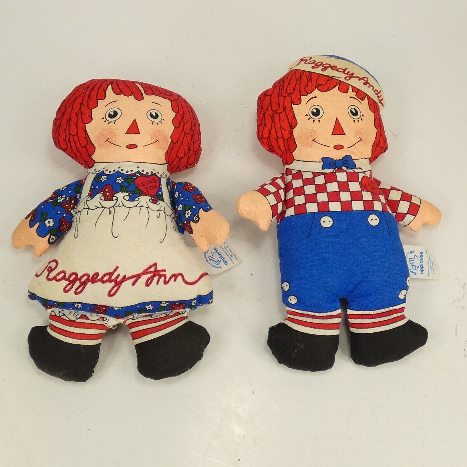 Applause Raggedy Ann & Andy Doll Set 7