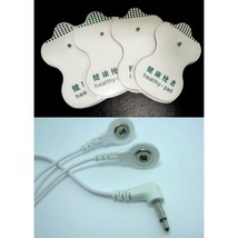 omron hv-f124, hv-125, hv-126, hv-f002a compatible cable +14 electrotherapy  pads