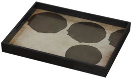 NOTRE MONDE Tray Translucent Silhouettes Silver Dots - $199.00