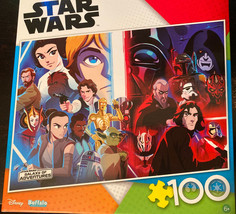 Disney Star Wars  Light Versus Dark -100 Piece Jigsaw Puzzle new free shipping - $25.00