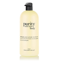 philosophy 3-in-1 shower, bath & shave gel purity made simple body 32fl.oz - $43.62
