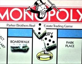Monoply Board Game - Parker Brothers Real Estate Trading Game  - $15.00