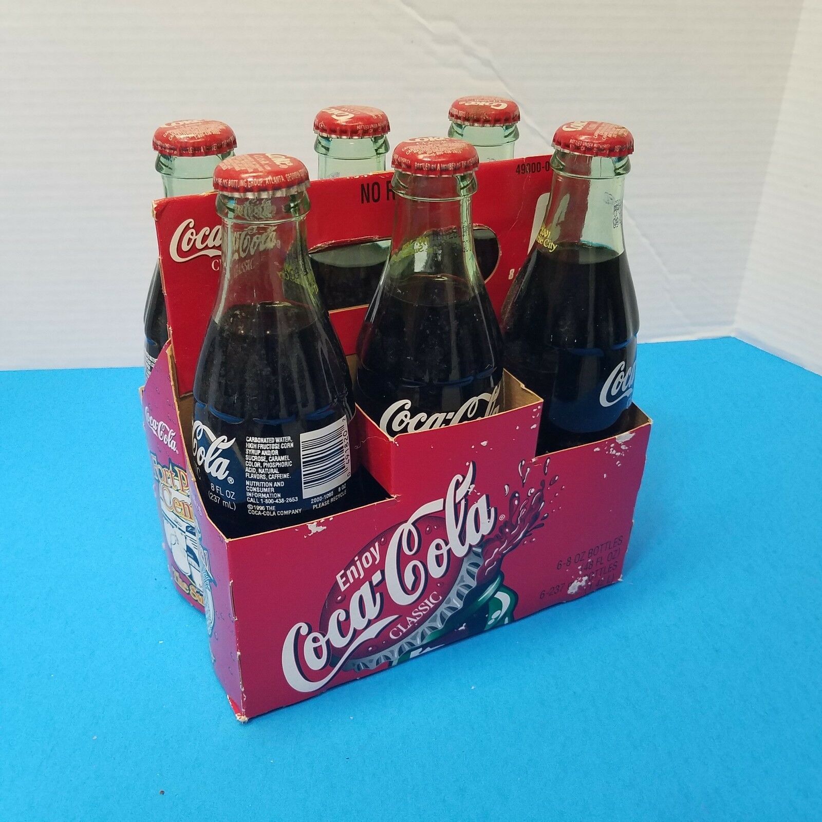 Coca-Cola Glass Bottles, 8 fl oz, 6 Pack