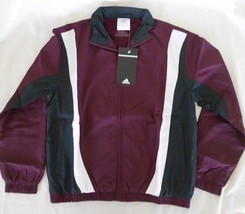 NEW Maroon / Black Adidas Adistar Jacket, authentic ( Youth Medium ) - $14.69