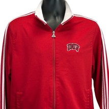 Adidas Las Vegas UNLV Rebels Track Jacket Red NCAA University Windbreaker Medium - $50.06
