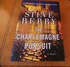 The Charlemagne Pursuit Steve Berry HCwDJ Stated 1st w full number line ... - $14.95