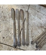 4 Butter Spreaders HER MAJESTY 1847 Rogers Bros, International Silverpla... - $22.28