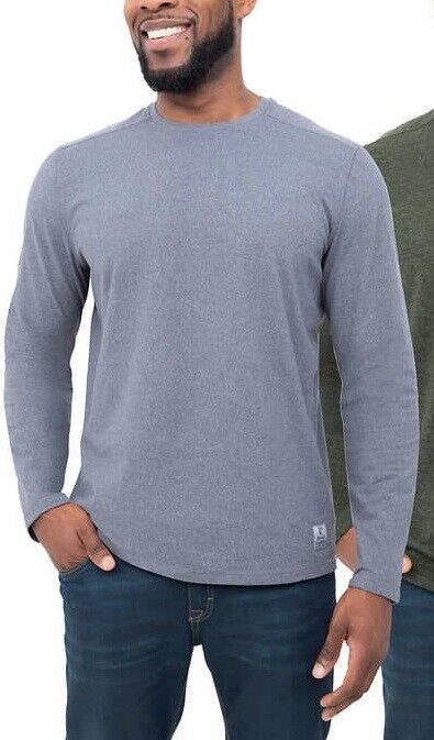 Daxton Premium Detroit Men Long Sleeves T Shirt Ultra Soft Medium Weight  Cotton, Light Blue Tee White Letters 3XL 