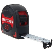 Craftsman Tape Measure, PRO-10, 25-Foot (CMHT37425)