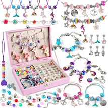 Charm Bracelet Making Kit for Teens Girls,Super Cute Jewelry