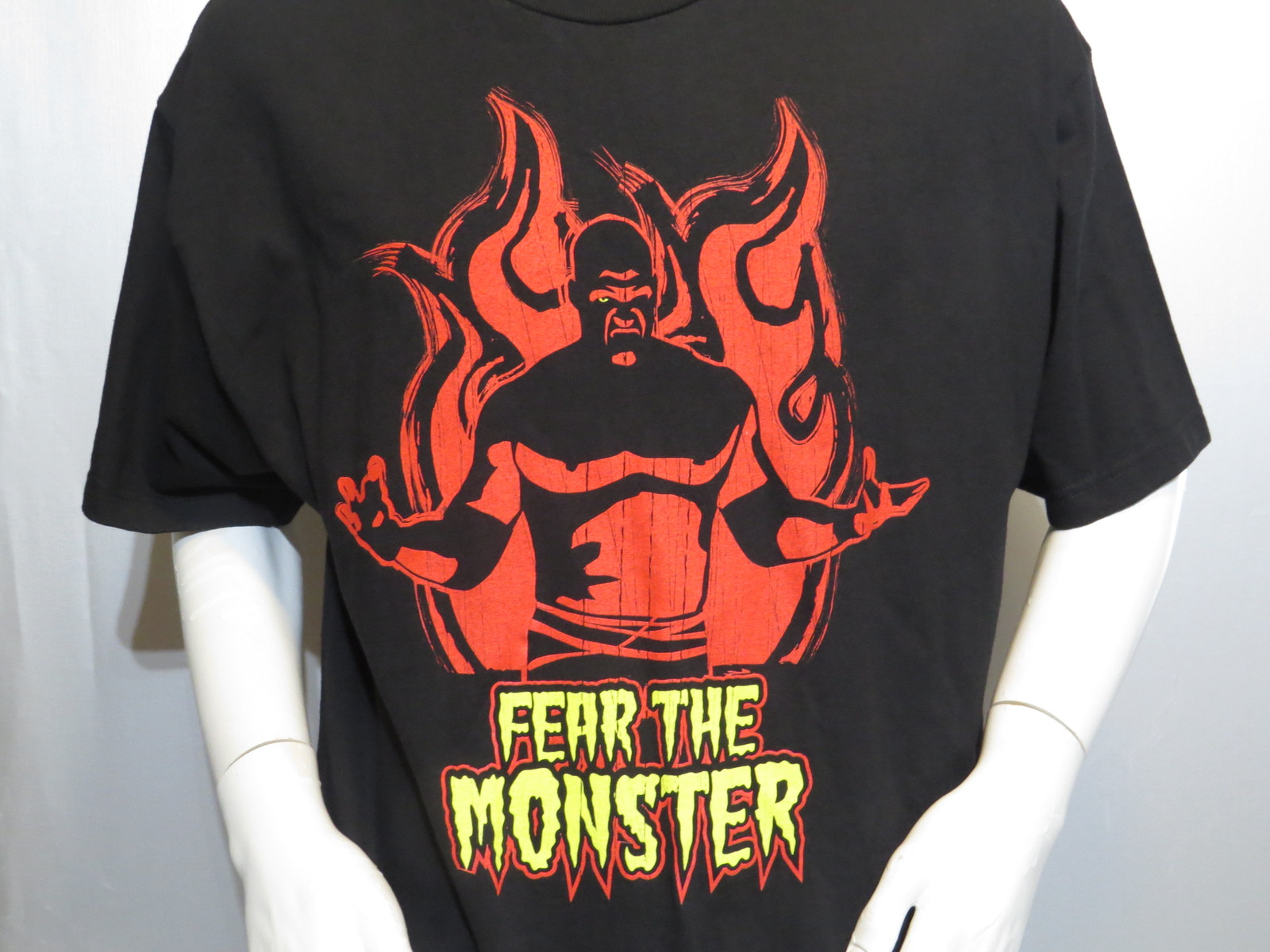 Vintage The Big Red Machine Retro Kane Small WWF WWE T-Shirt Monster