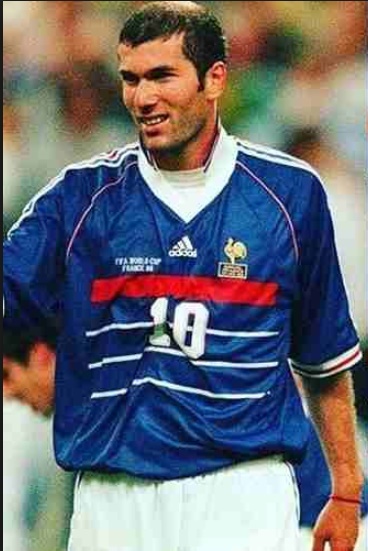 France World Cup 1998 Soccer Jersey ZIDANE and 50 similar items