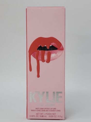 New Kylie Jenner Matte Liquid Lipstick & Lipliner Set 704 Sweater ...