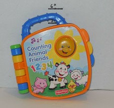 Fisher Price Laugh & Learn Counting Animal Friends SONG Book Light - $13.37