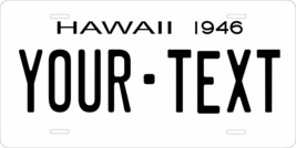 Hawaii 1946 License Plate Personalized Custom Auto Bike Motorcycle Moped Key Tag - $10.99+