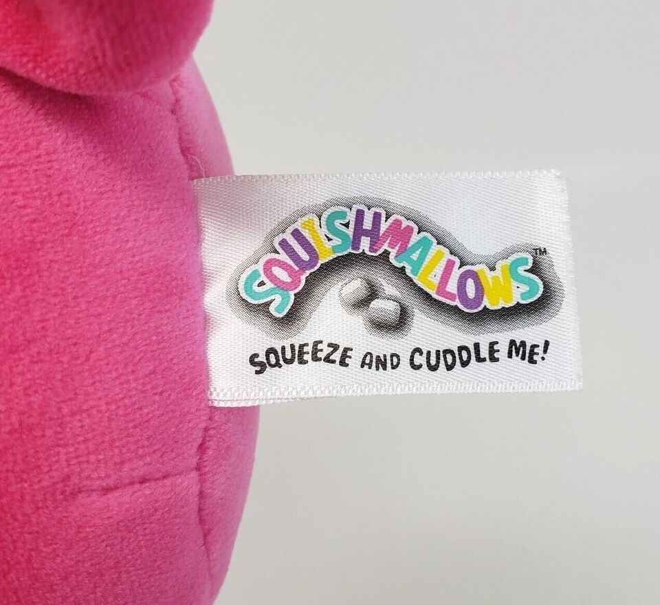 5" SQUISHMALLOWS ZOE THE UNICORN HOT PINK STUFFED ANIMAL PLUSH TOY