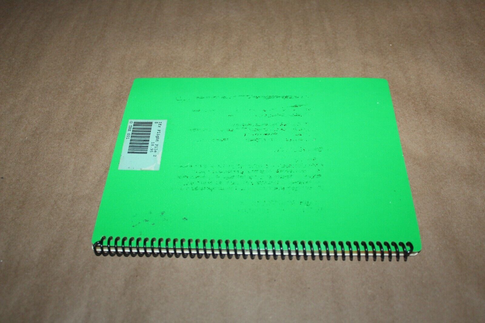 IFR Flight File Instrument Flight Chart Planner and Organizer for