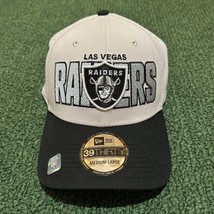 New Era 2023 NFL Las Vegas Raiders 39 Thirty Draft Hat M/L Medium Large - $26.17