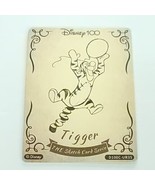 Tigger Winnie The Pooh Card Fun Wood Sketch Card Disney 100 Anniversary ... - $33.65