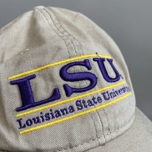 LSU The Game Split Bar Gray Strapback Hat NCAA - $14.84