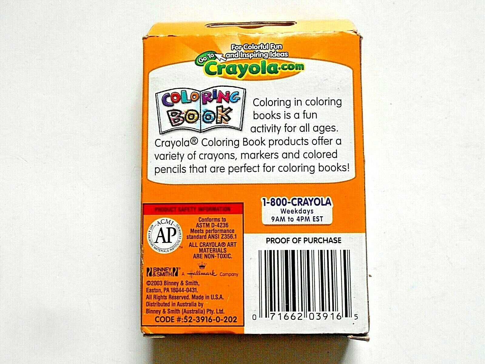 Crayola Jumbo Coloring Books 80 Pages Tear & Share Age 3+, Select: Theme