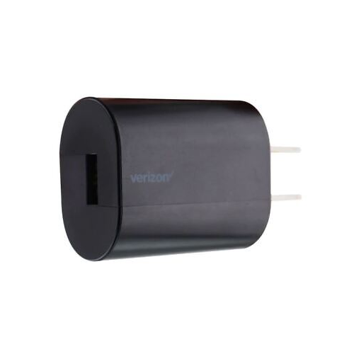 Verizon 580245A041 5V/2.4A Single USB Port Travel Adapter w/ USB Cable - Black - $10.88