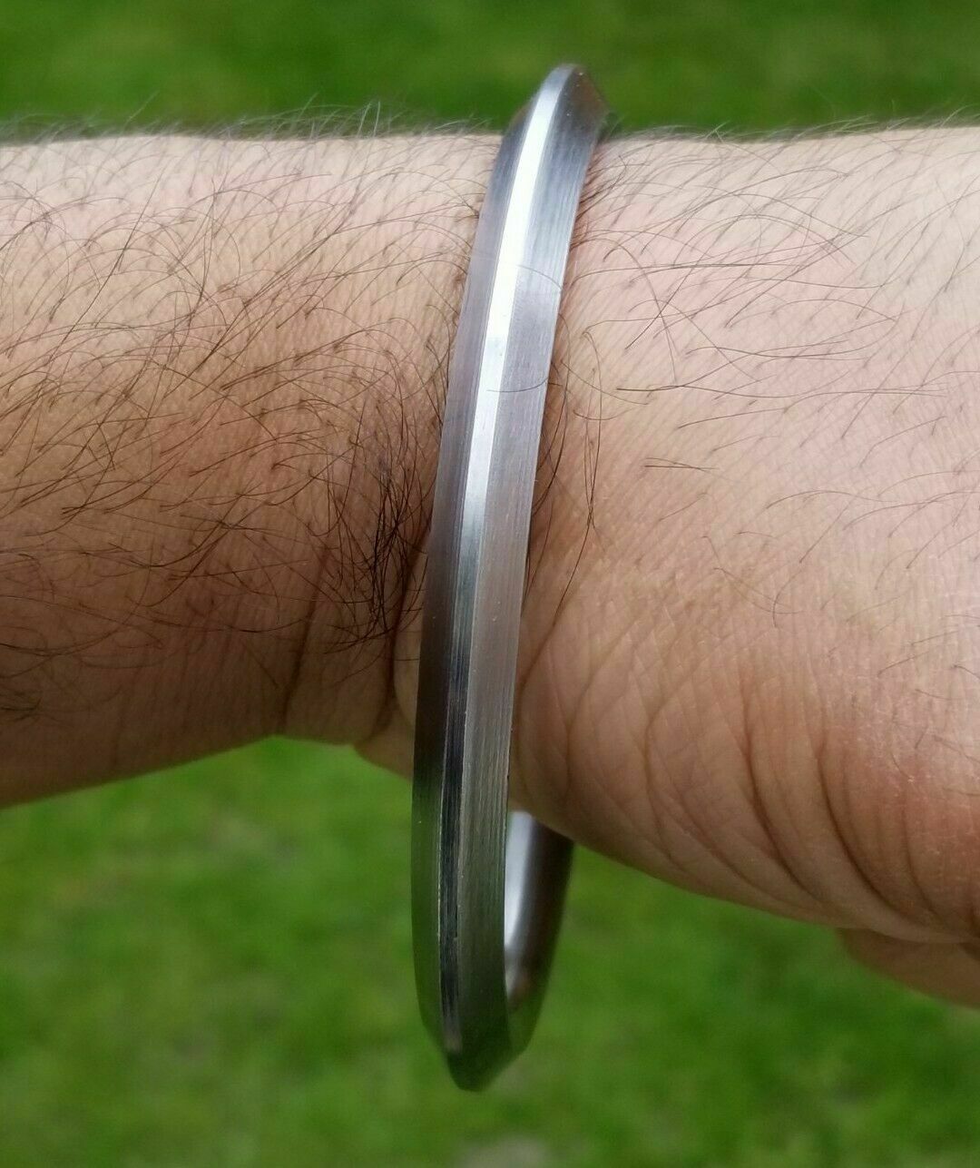  Punjabi Style Kada Amritsar Sikh Stainless Steel Silver Bracelet  for Mens: Clothing, Shoes & Jewelry