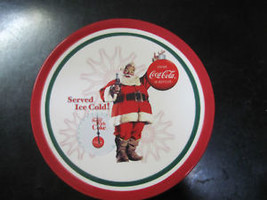 Coca-Cola 8" Christmas Plate "Served Ice Cold - $11.39