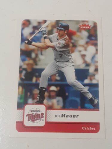 Joe Mauer 2006 Topps Turkey Red Game Worn Jersey Card