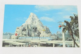Disneyland Skyway Buckets Monorail Matterhorn Mountain c1970 Postcard CA - $14.69