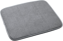  Norpro 18 by 16-Inch Microfiber Dish Drying Mat, Grey