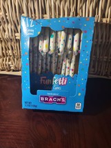 Funfetti Candy Canes Brach&#39;s 12 Candy Canes - $14.73