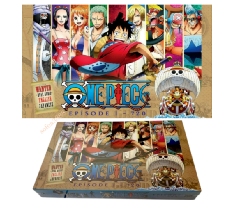 Anime DVD One Piece ENGLISH DUBBED Complete TV Series Episode 1720 End