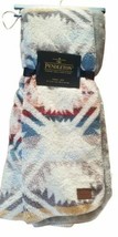 New Pendleton Fleece Sherpa Aztec Southwest Throw blanket Cream Multi - $47.95