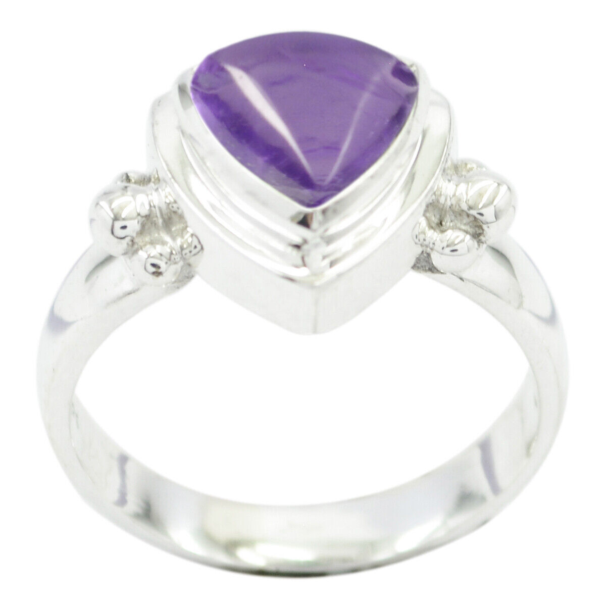 Amethyst 925 Sterling Silber Ring Selbstgemachter Schmuck für... - $15.23