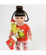 My Life as Poseable Grinch 18” Doll Brunette Green Eye Cindy Lou Can Shi... - $52.33