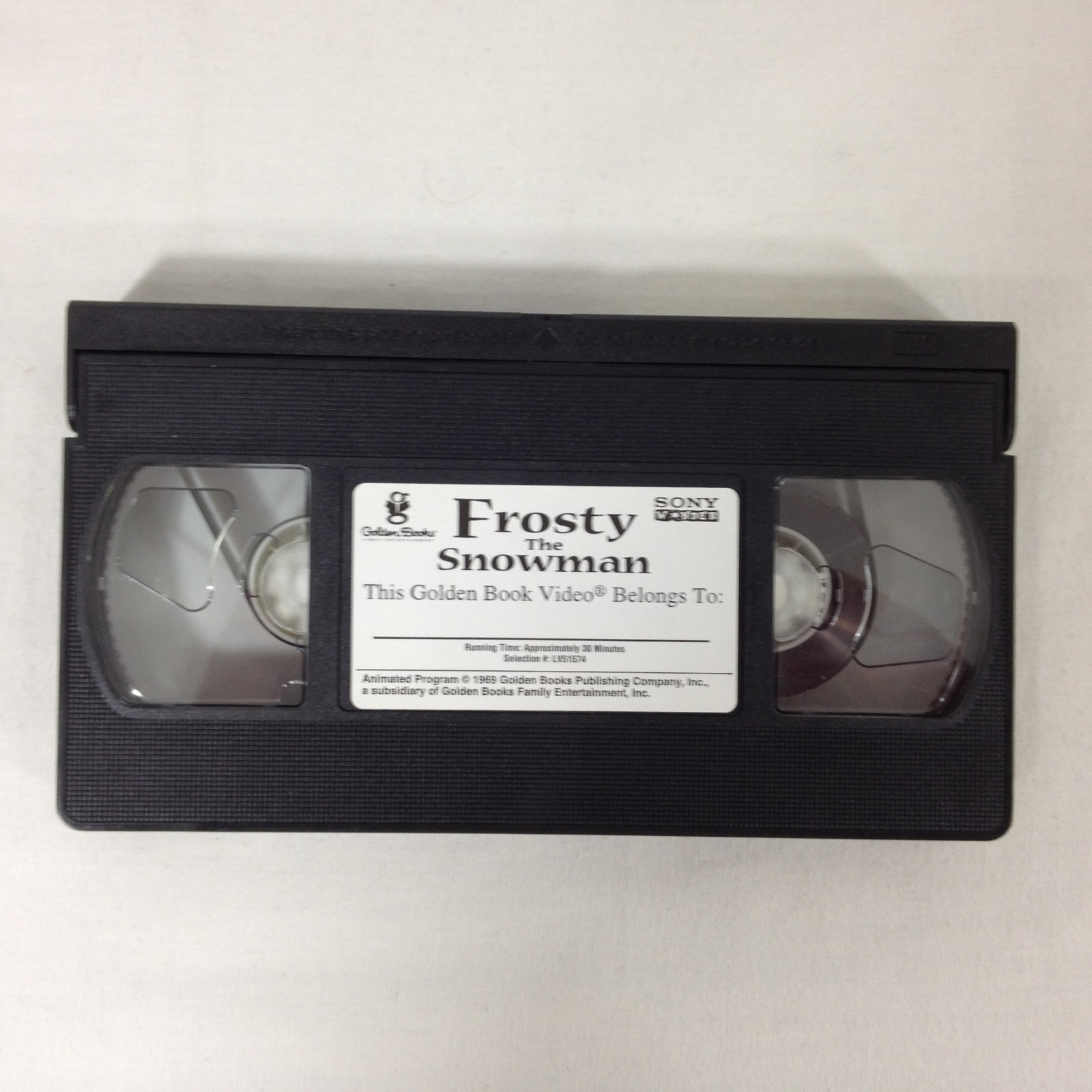 Frosty the Snowman -1969- VHS Tape - Cartoon and similar items