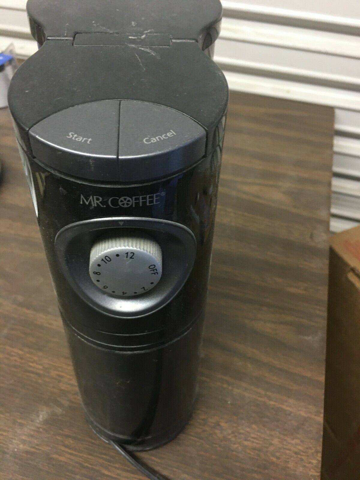 Coffee Grinder Electric - MR COFFEE MILL # IDS77 3-Speed 12-Cups
