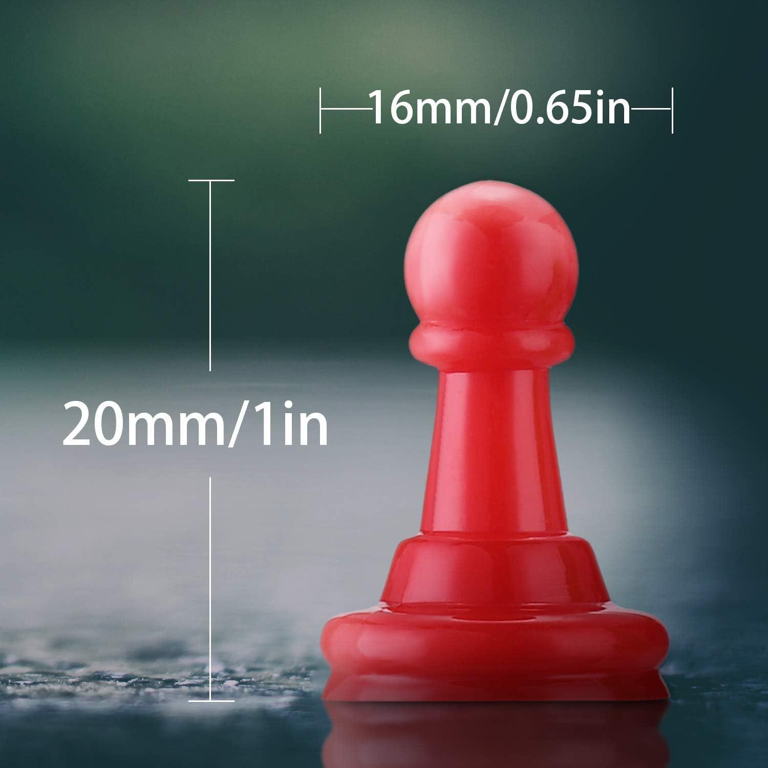 Plastic chess game board 36 x 36 cm 10244