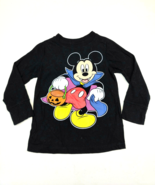 Toddler 4T Old Navy Collectabilitees Mickey Mouse Vampire Halloween Long... - $8.99