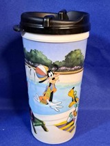 Minnie Mickey Pool Disney Parks Plastic Travel Mug Cup Whirley Warren PA 16 oz - $16.82