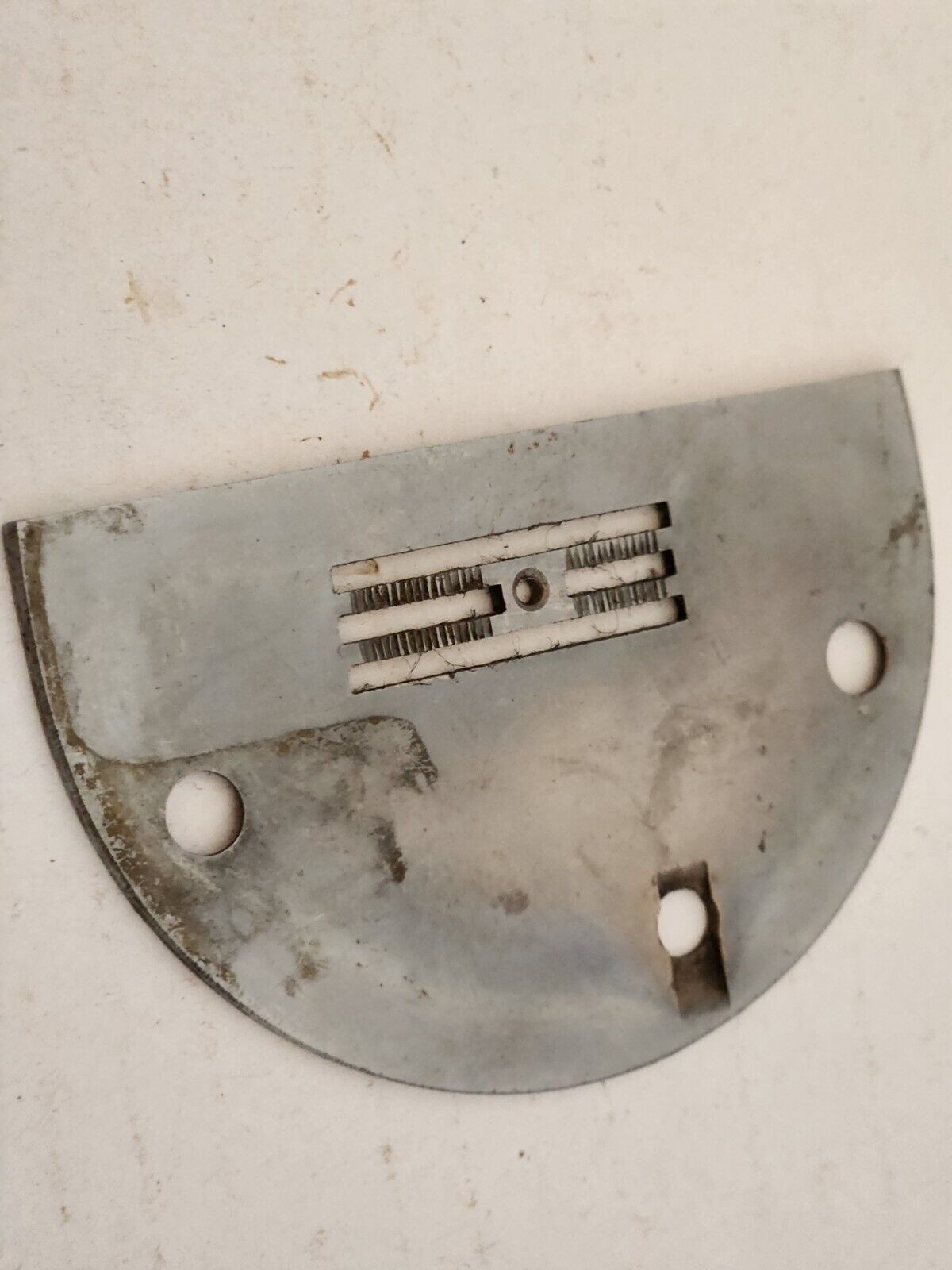 White & Domestic& Kenmore vintage rotary sewing machines bobbin plate