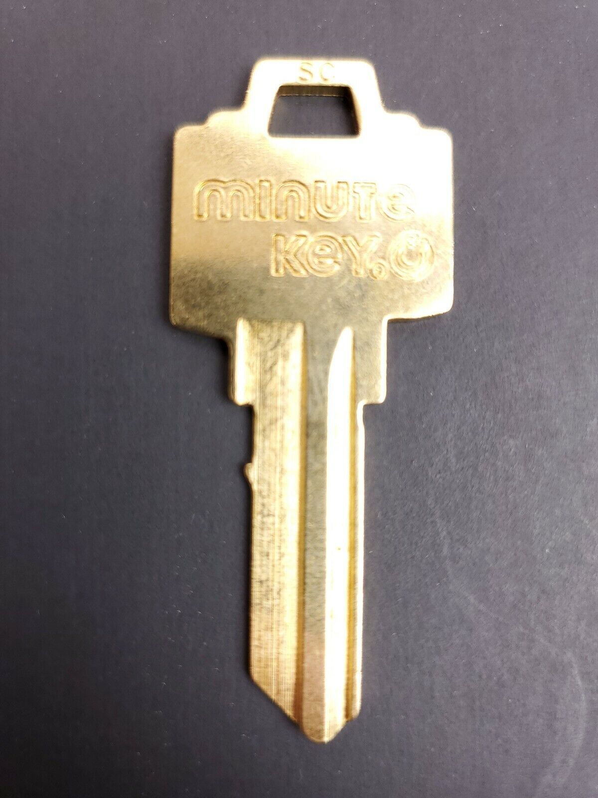 MinuteKEY SC1 Brass Key Blanks Box of 200 Locks, Keys